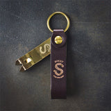 Personalized Anniversary Edition: Stout and Brass Custom Snake Bite Bottle Opener