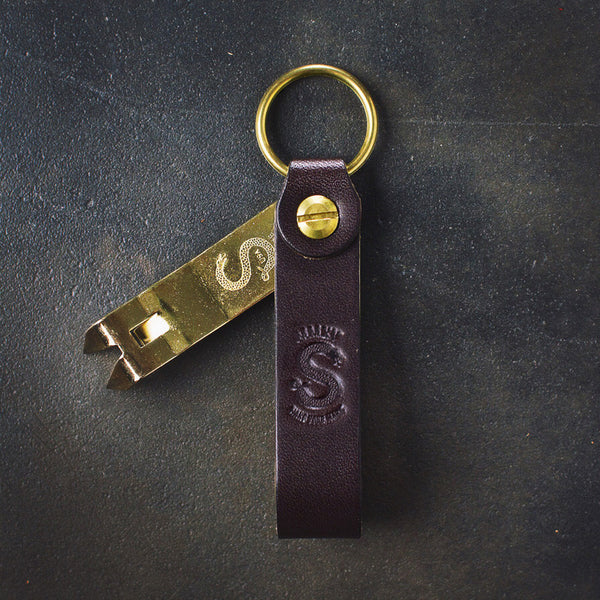Personalized Anniversary Edition: Stout and Brass Custom Snake Bite Bottle Opener