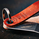 Snake Bite Keychain Bottle Opener - Brown