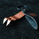 Snake Bite Bottle Opener Anniversary Edition Midnight Copper - Angle