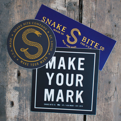 Snake Bite Sticker Pack