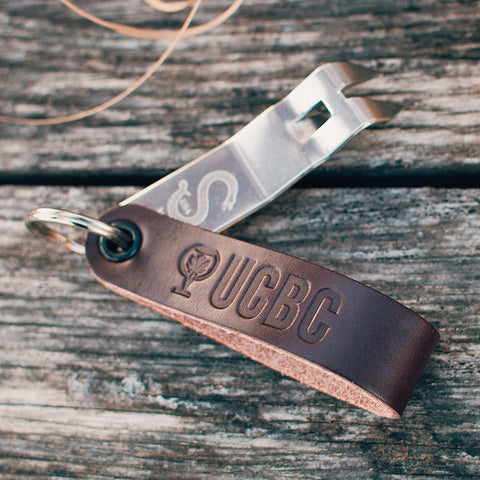 Urban Chestnut Brewing Custom Snake Bite Bottle Opener - Stout Leather / Wolpertinger Edition