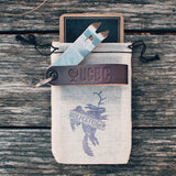 Urban Chestnut Brewing Custom Snake Bite Bottle Opener - Stout Leather / Wolpertinger Edition Full Detail