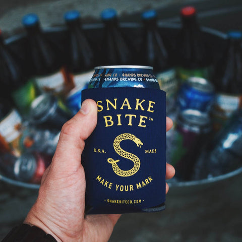Snake Bite Brand Coozy