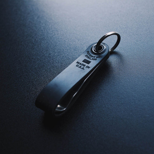 Silicone bottle opener keychain strap (back)