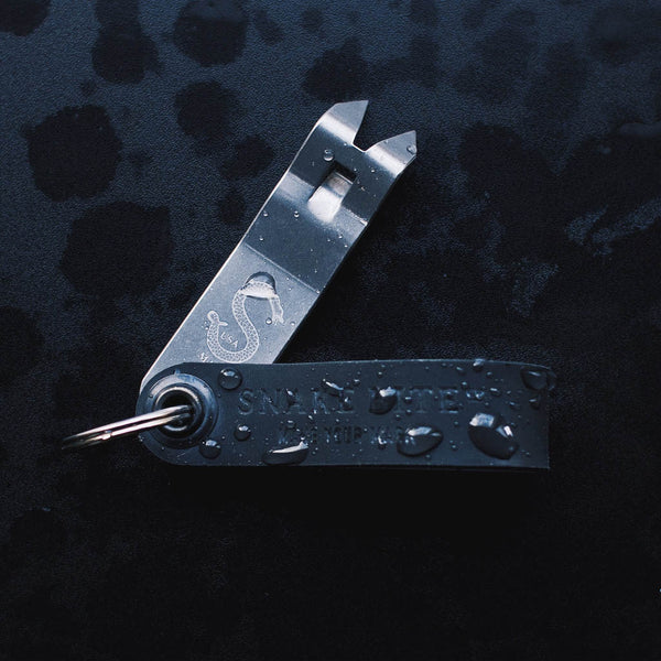 Waterproof keychain bottle opener