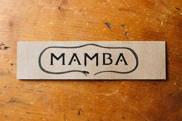 The Mamba: Bartender Tool w/ HoldFast™ Finish
