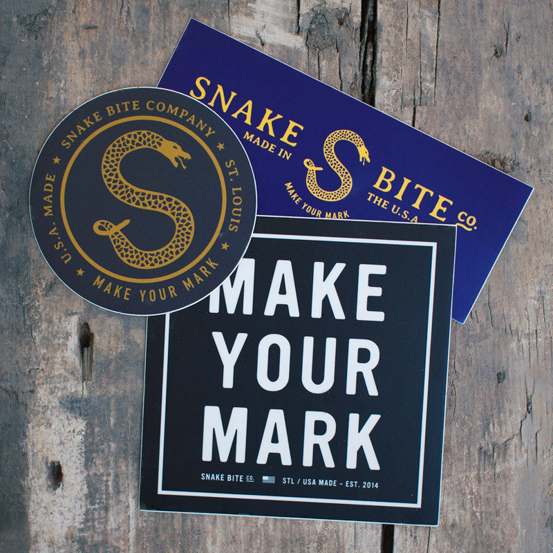 Snake Bite Sticker Pack | Snake Bite Co.