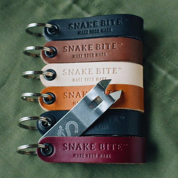 Bottle Opener Leather Color Options