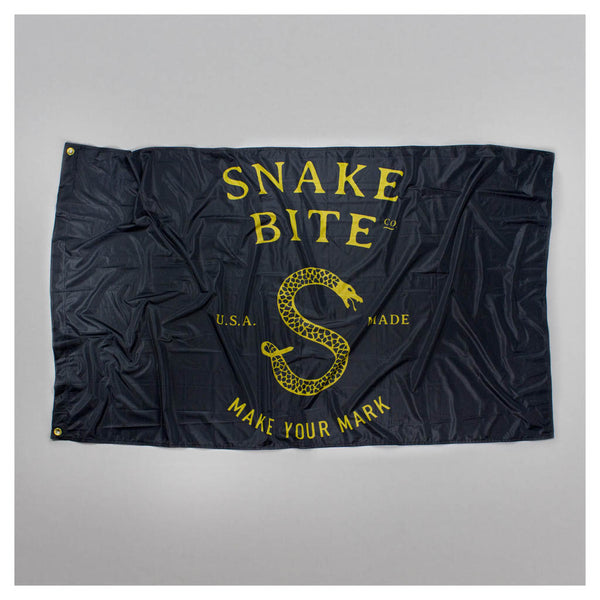 Snake Bite logo flag