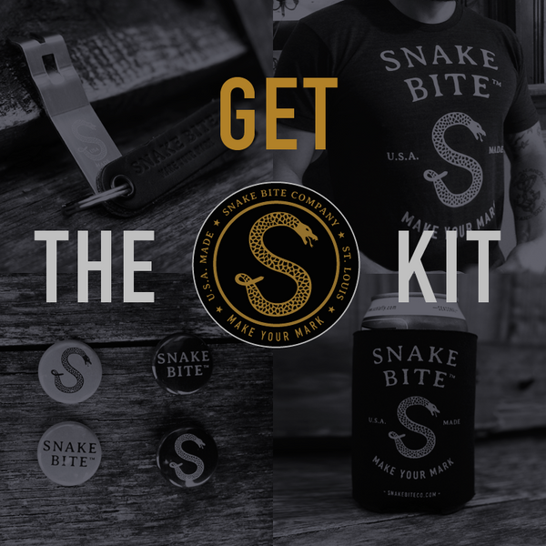 Snake Bite beer lover's gift set