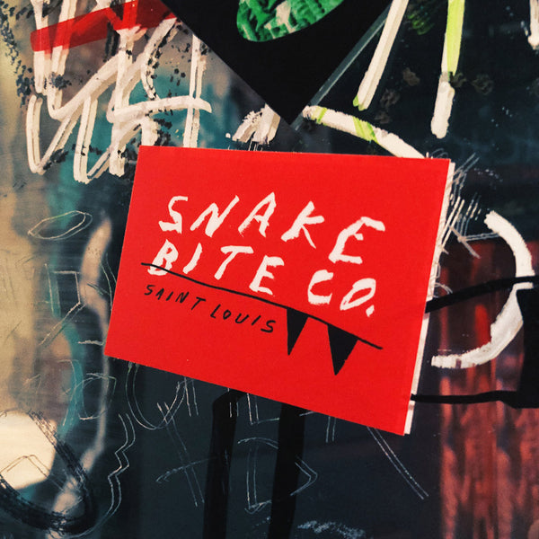 Tyler Gross x Snake Bite Red Sticker