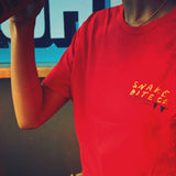 Tyler Gross x Snake Bite Brand Tees - Red Front